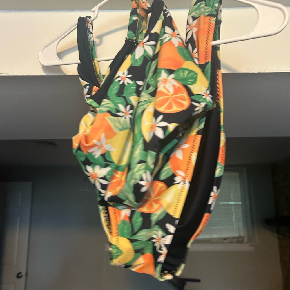 Tropical Floral Swimsuit 2pc set